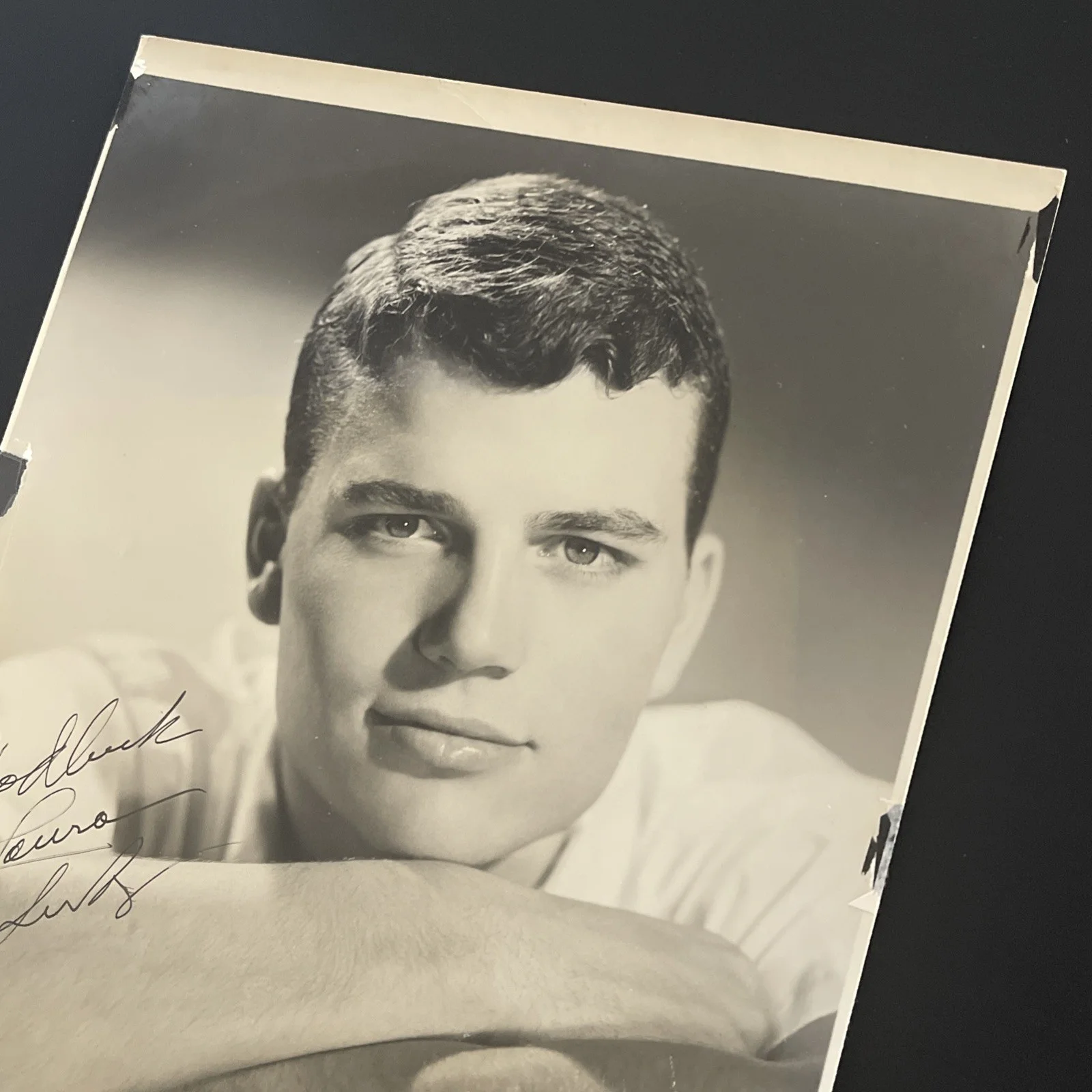 DAN O’HERLIHY Robinson Crusoe: Hand Signed Celebrity Photo 7.5 x 9”/ KSK, image 3