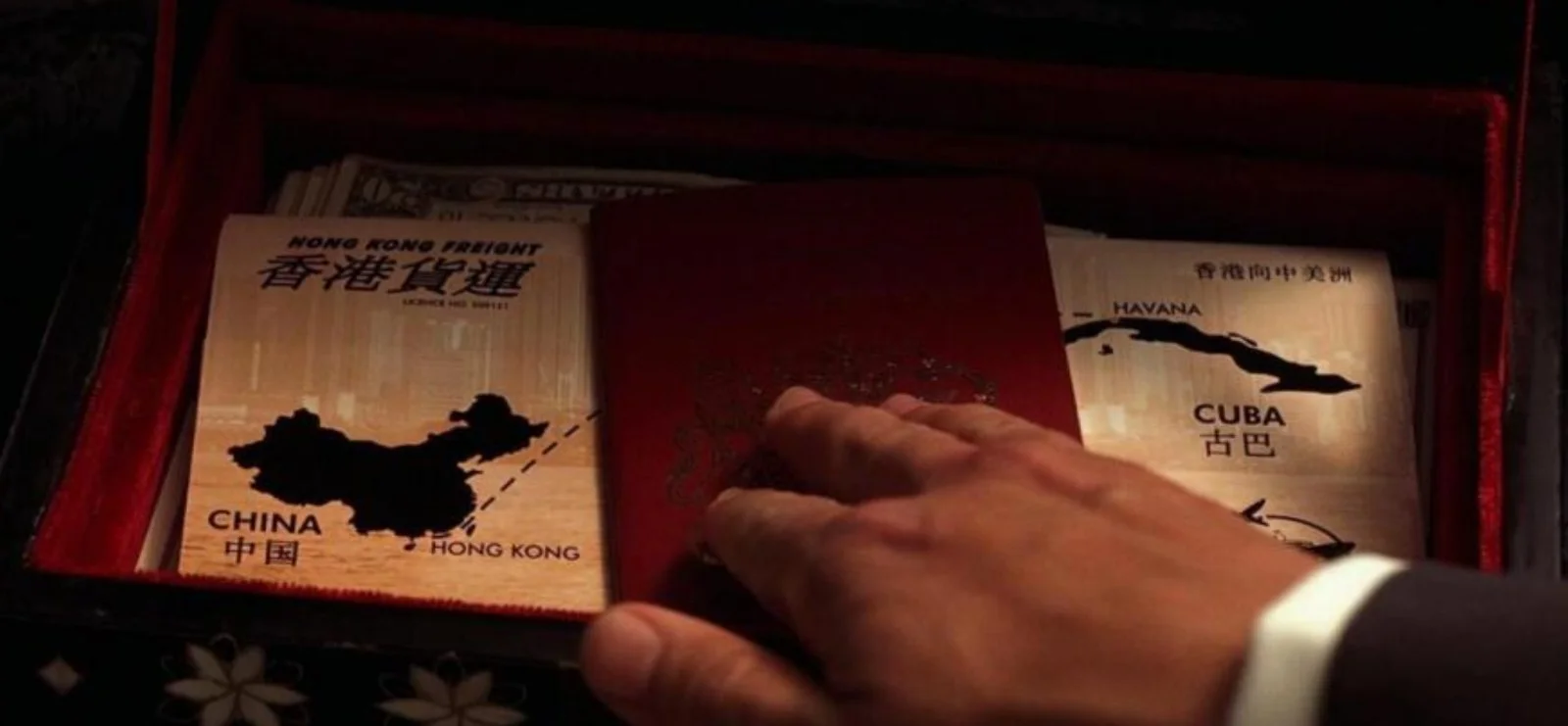 PROP - James Bond - DIE ANOTHER DAY Passport Inner - as Mr ALEX SMITH, image 2