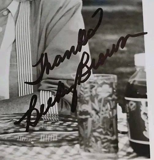 1994 JIM ED (1926-2006) & BECKY BROWN NASHVILLE NOW Signed Press Photo 8x10 TNN, изображение 4