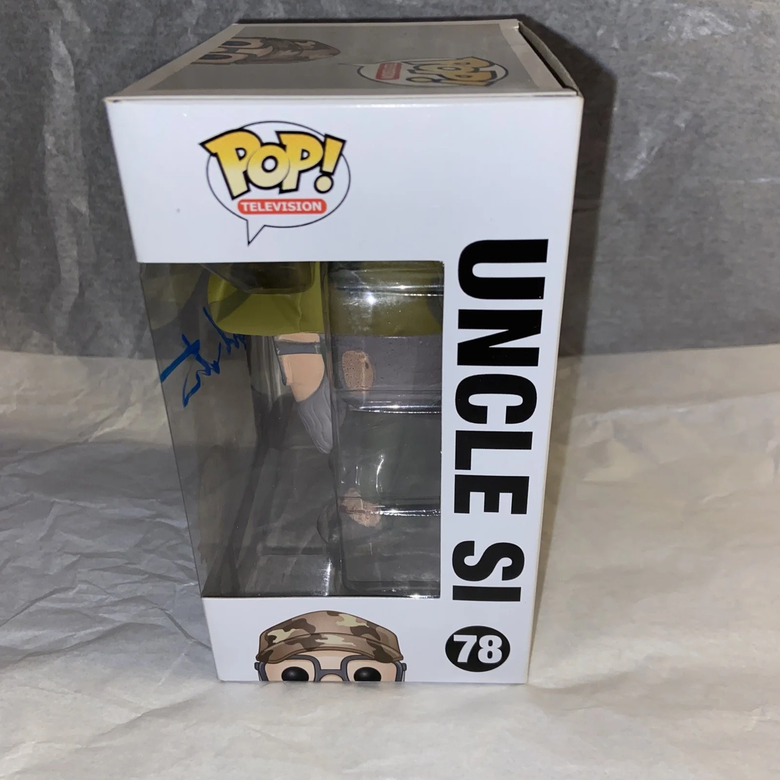 Si Robertson — Si Robertson signed Duck Dynasty Uncle Si Funko Pop 78, image 2