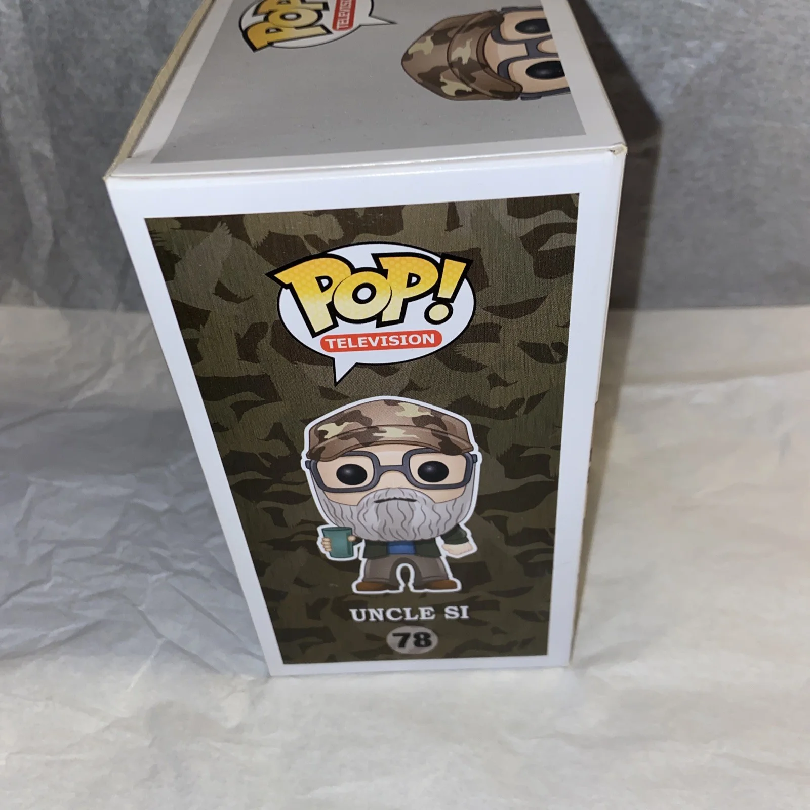 Si Robertson — Si Robertson signed Duck Dynasty Uncle Si Funko Pop 78, image 4