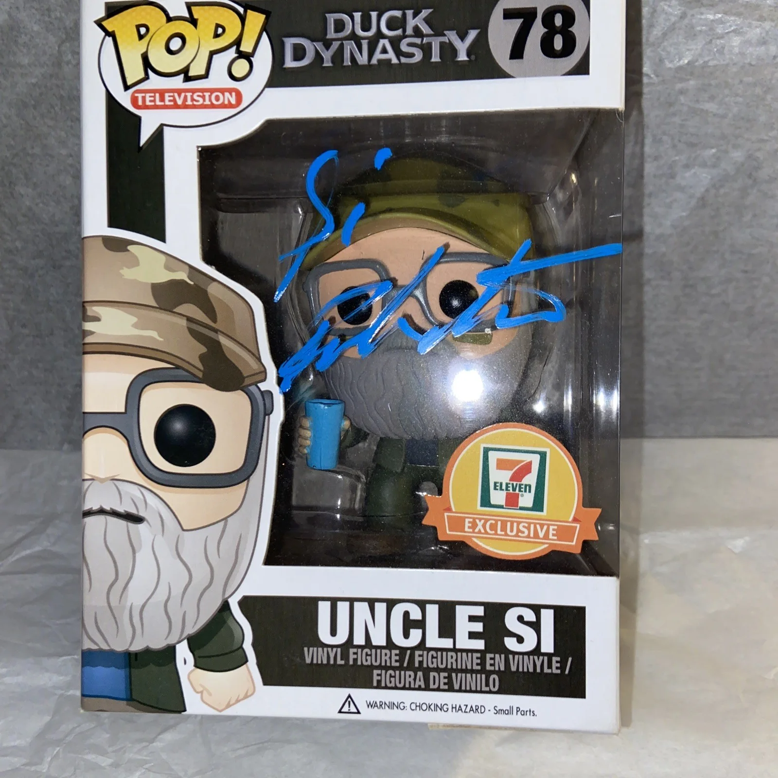 Si Robertson — Si Robertson signed Duck Dynasty Uncle Si Funko Pop 78, image 5