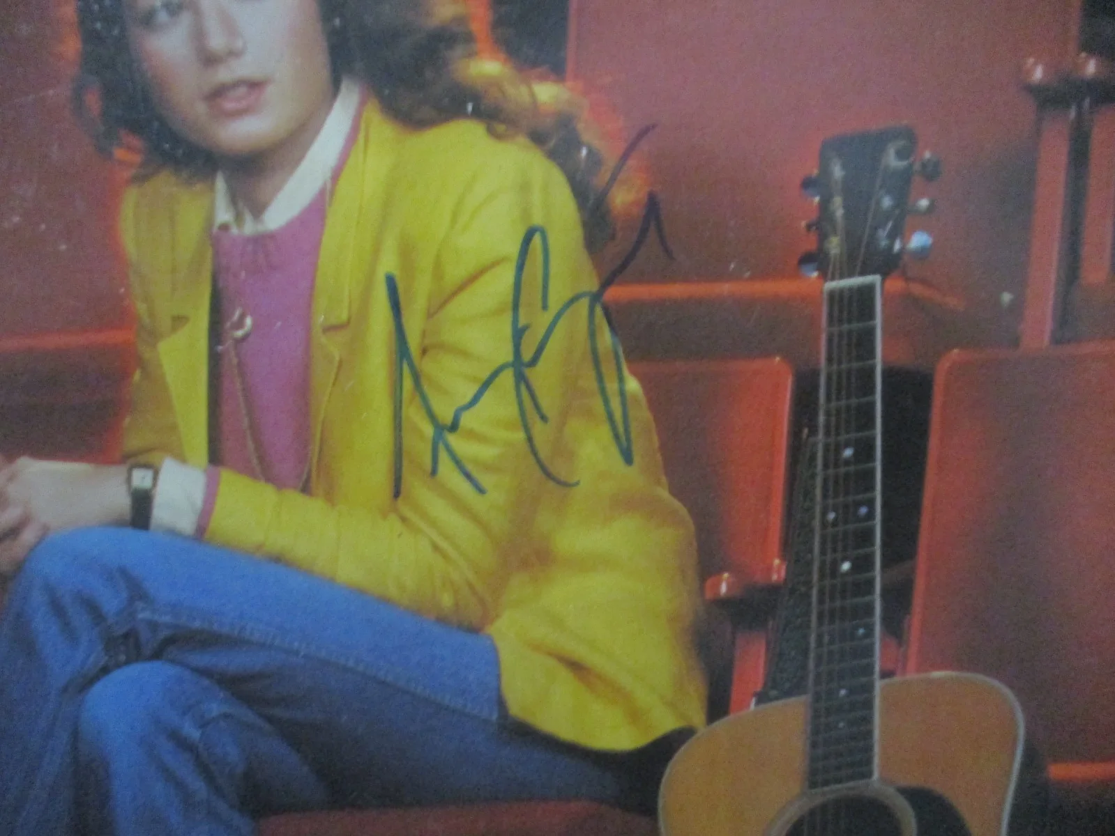 AMY GRANT authentic autographed/signed NEVER ALONE vinyl record album #2, image 3