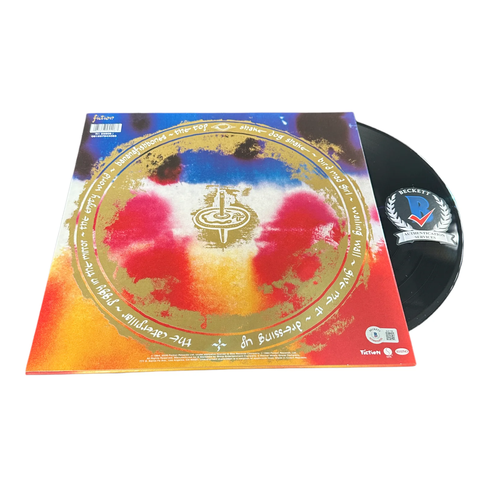 ROBERT SMITH SIGNED AUTOGRAPH THE CURE THE TOP LP VINYL BECKETT BAS, image 2