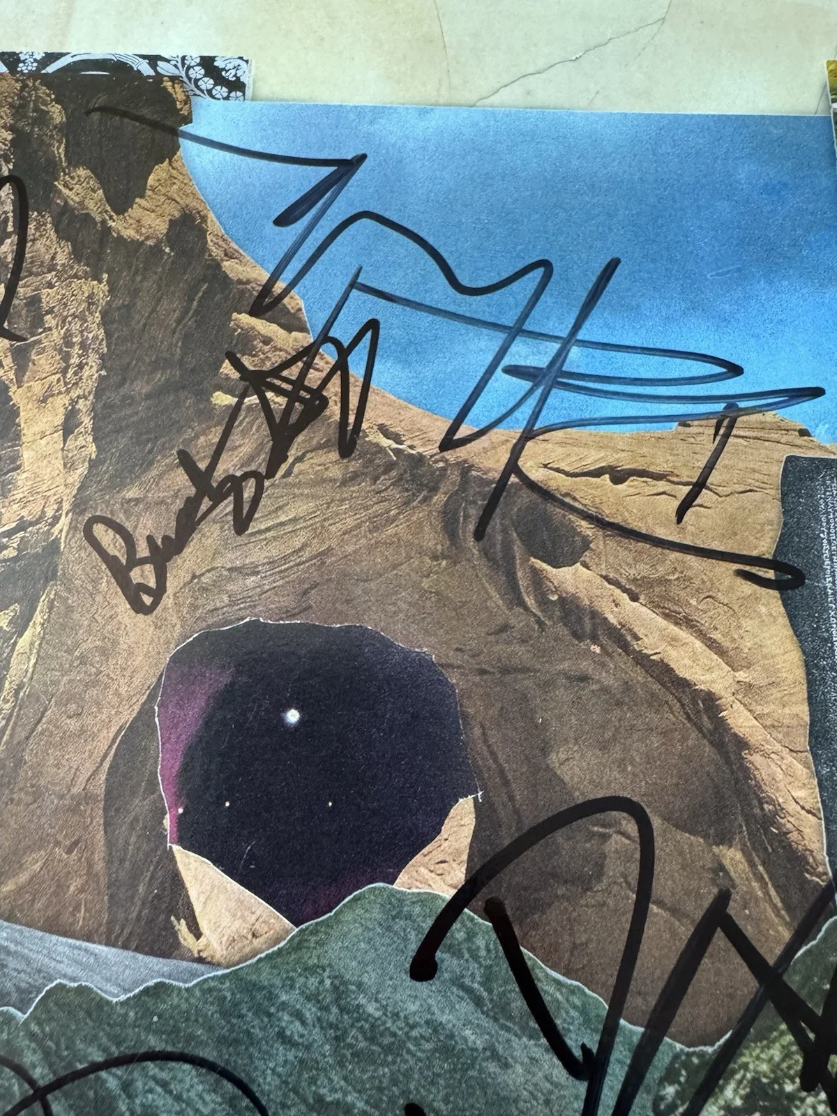 Dave Matthews Band Signed Vinyl Walk Around the Moon JSA COA Autographed By 4, изображение 5