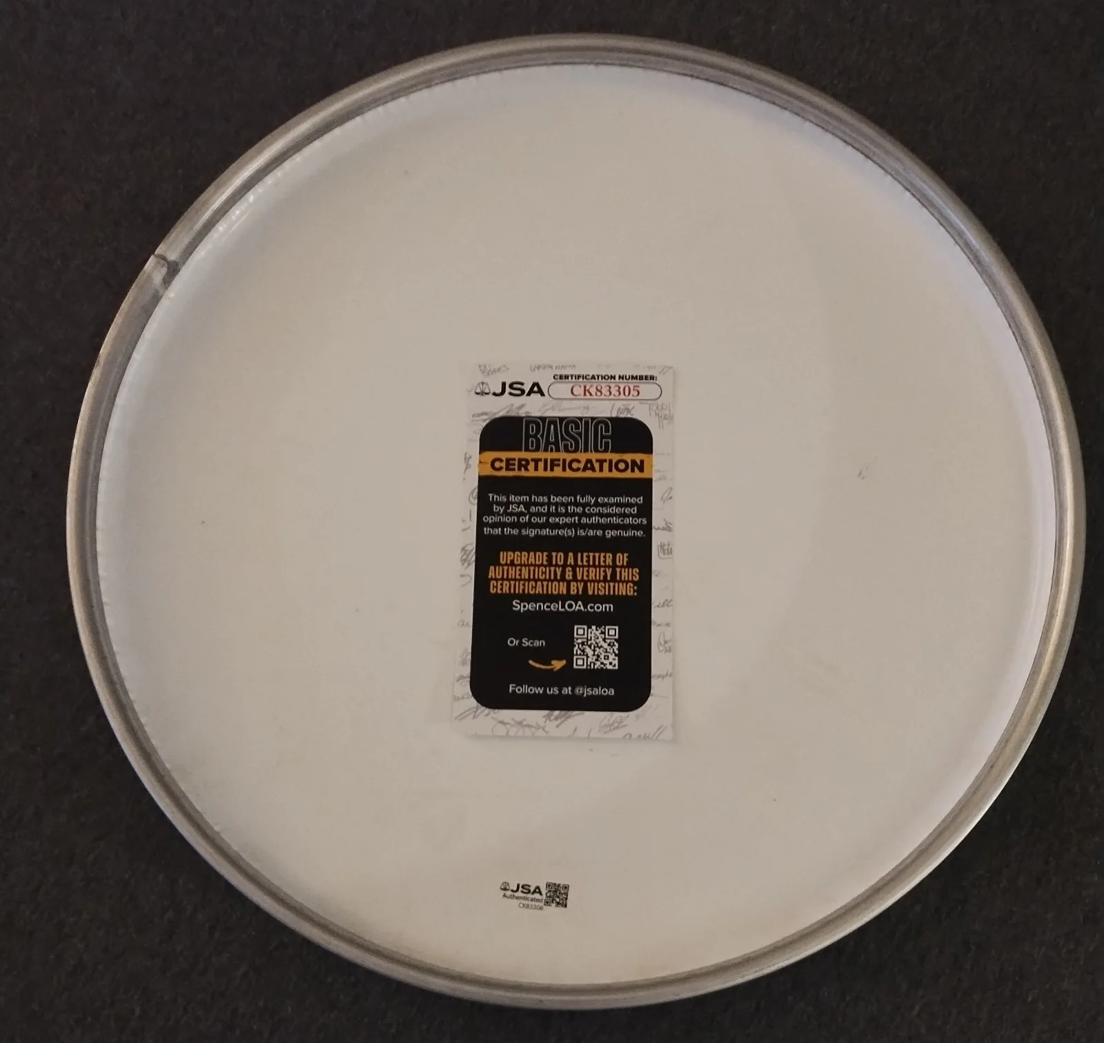 GODSMACK SIGNED DRUM HEAD CD LP SULLY ERNA CUSTOM UPROAR AWAKE TONY SHANNON JSA, image 2