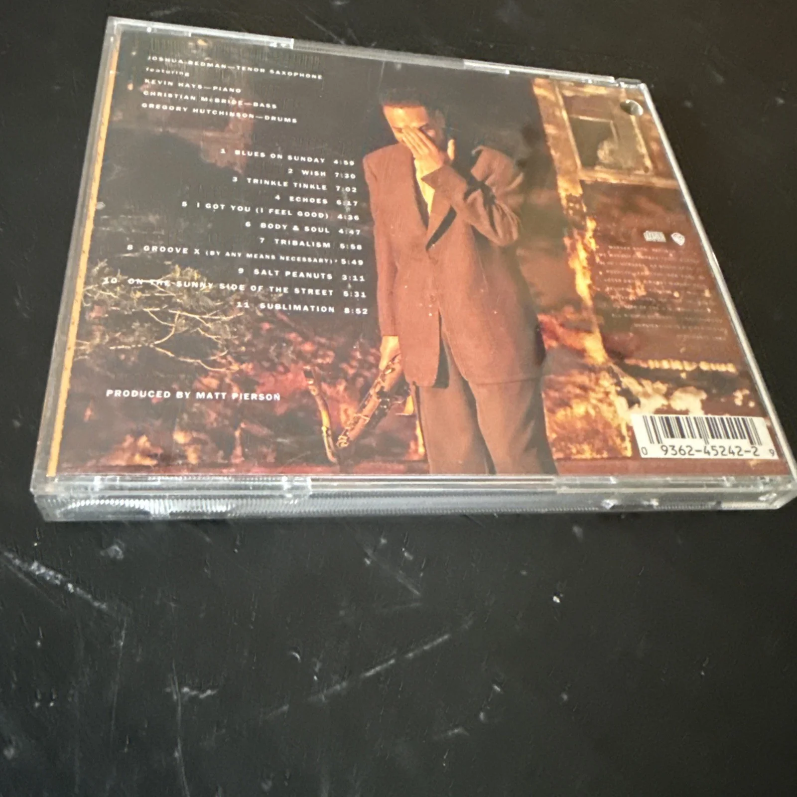 Signed Joshua Redman CD Rare Memorabilia Autographed, image 2