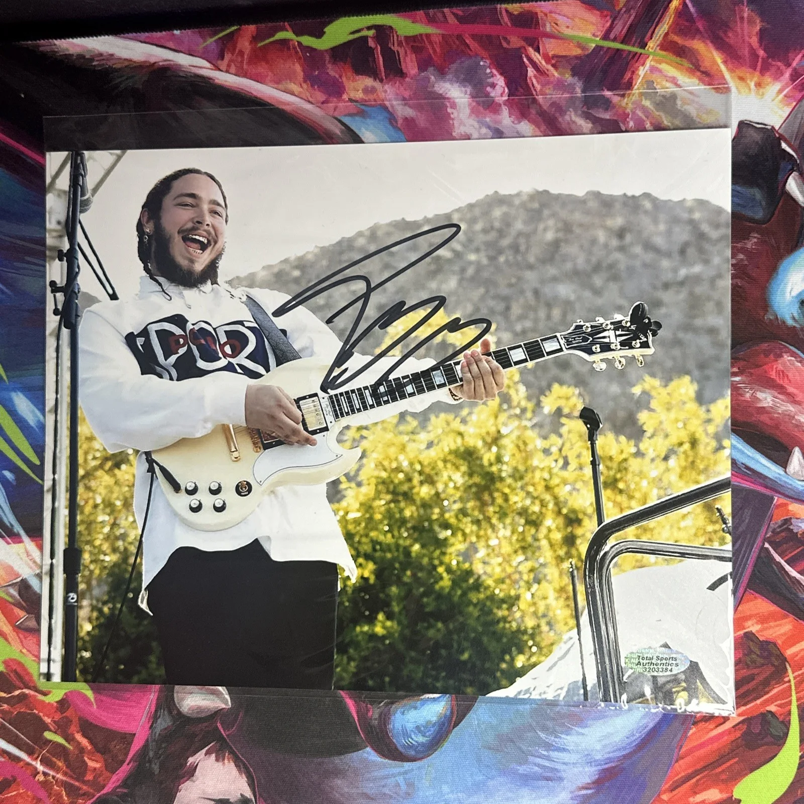 Post Malone - Signed 8x10 Photo - Mint With COA, image 2