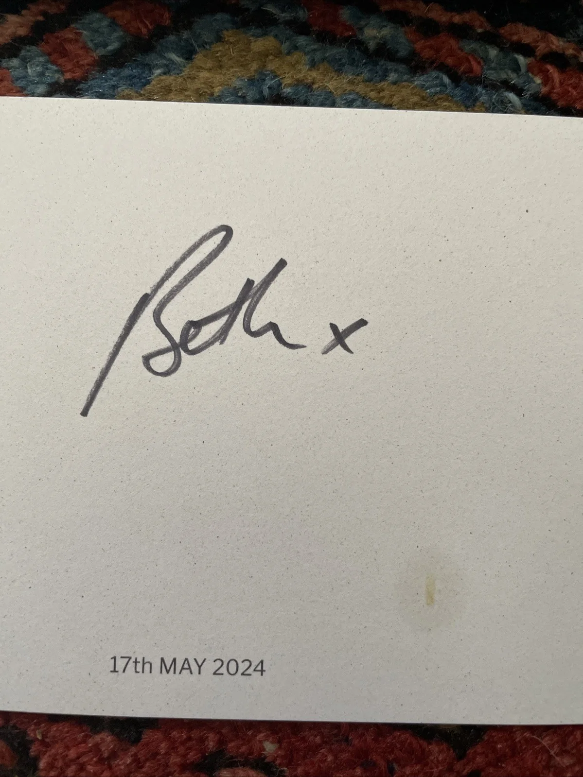 AUTOGRAPHED SIGNED Beth Gibbons Lives Outgrown CD + Postcard Portishead, image 3