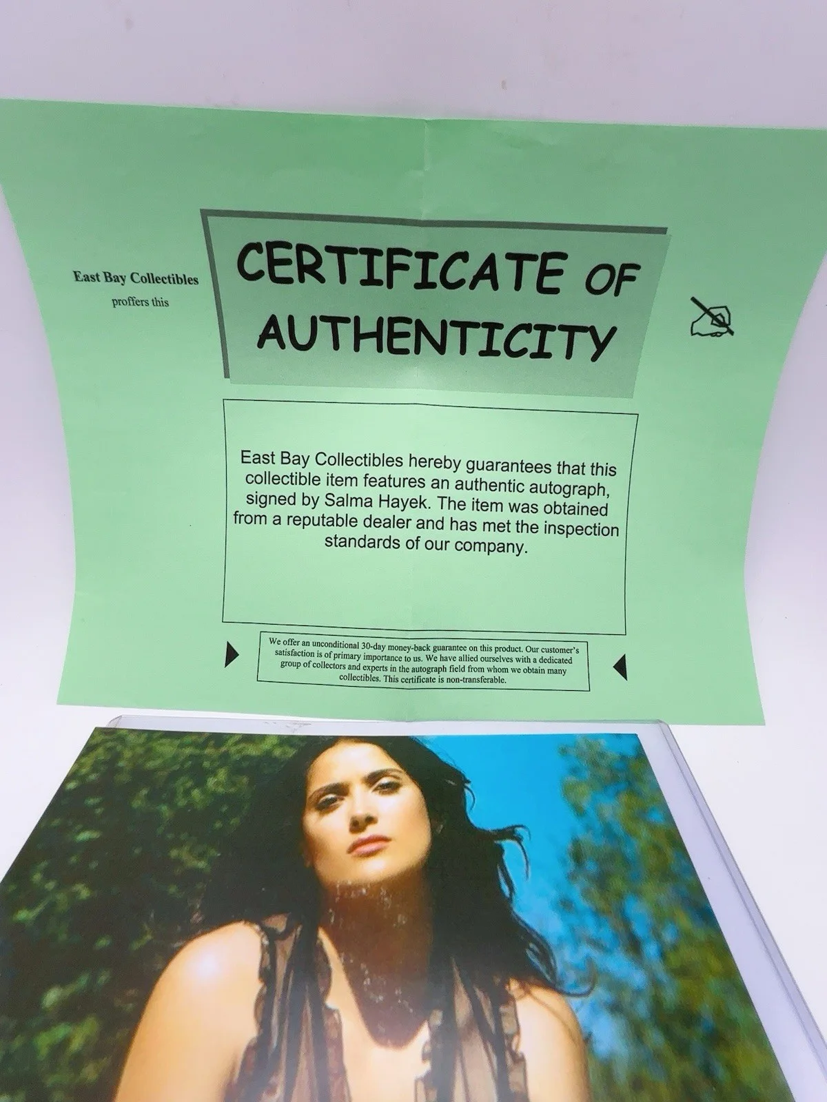 Salma Hayek — * SALMA HAYEK * gorgeous, sexy signed 8X10 photo authenticated, изображение 5