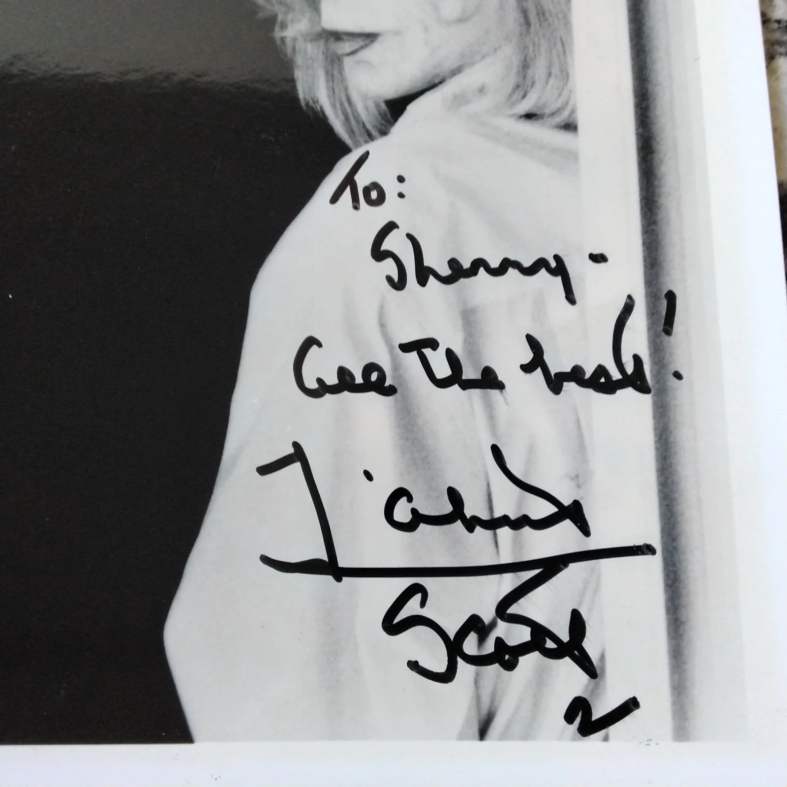 Lizabeth Scott SIGNED 5x7 Photo 50s Movie Actress Film Noir Dark City The Racket, изображение 3