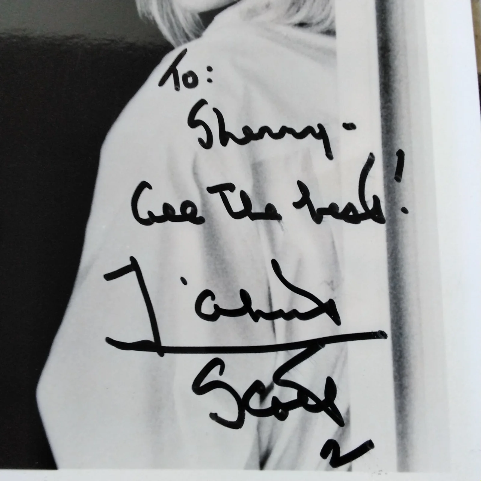 Lizabeth Scott SIGNED 5x7 Photo 50s Movie Actress Film Noir Dark City The Racket, изображение 4