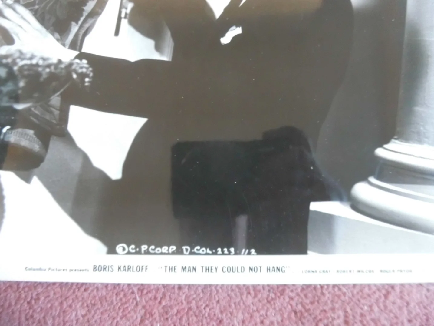 MAN THEY COULD NOT HANG (1939) vintage stills BORIS KARLOFF, изображение 3