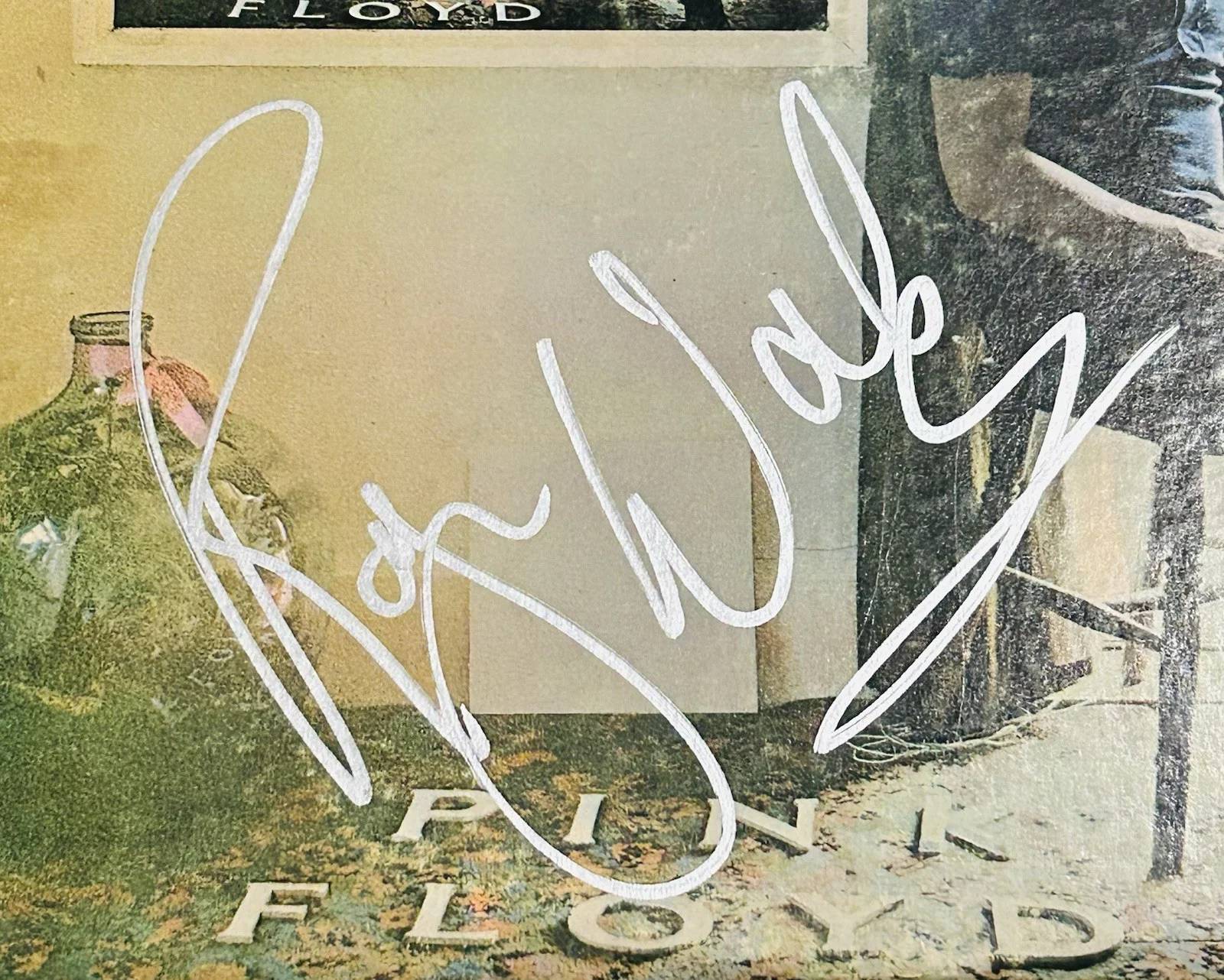 ROGER WATERS Ummagumma SIGNED/AUTOGRAPHED ALBUM/VINYL LP *JSA* LETTER PINK FLOYD, image 2