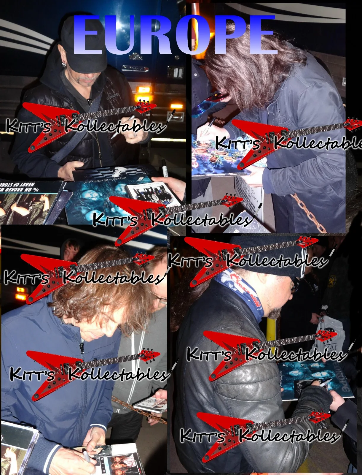 SIGNED EUROPE AUTOGRAPHED CD CERTIFIED AUTHENTIC JSA COA # RR04711, image 4