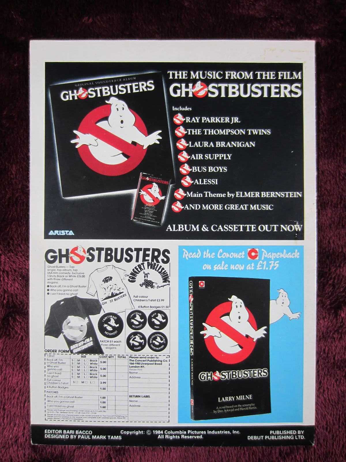 Ghostbusters Poster Magazine, image 2