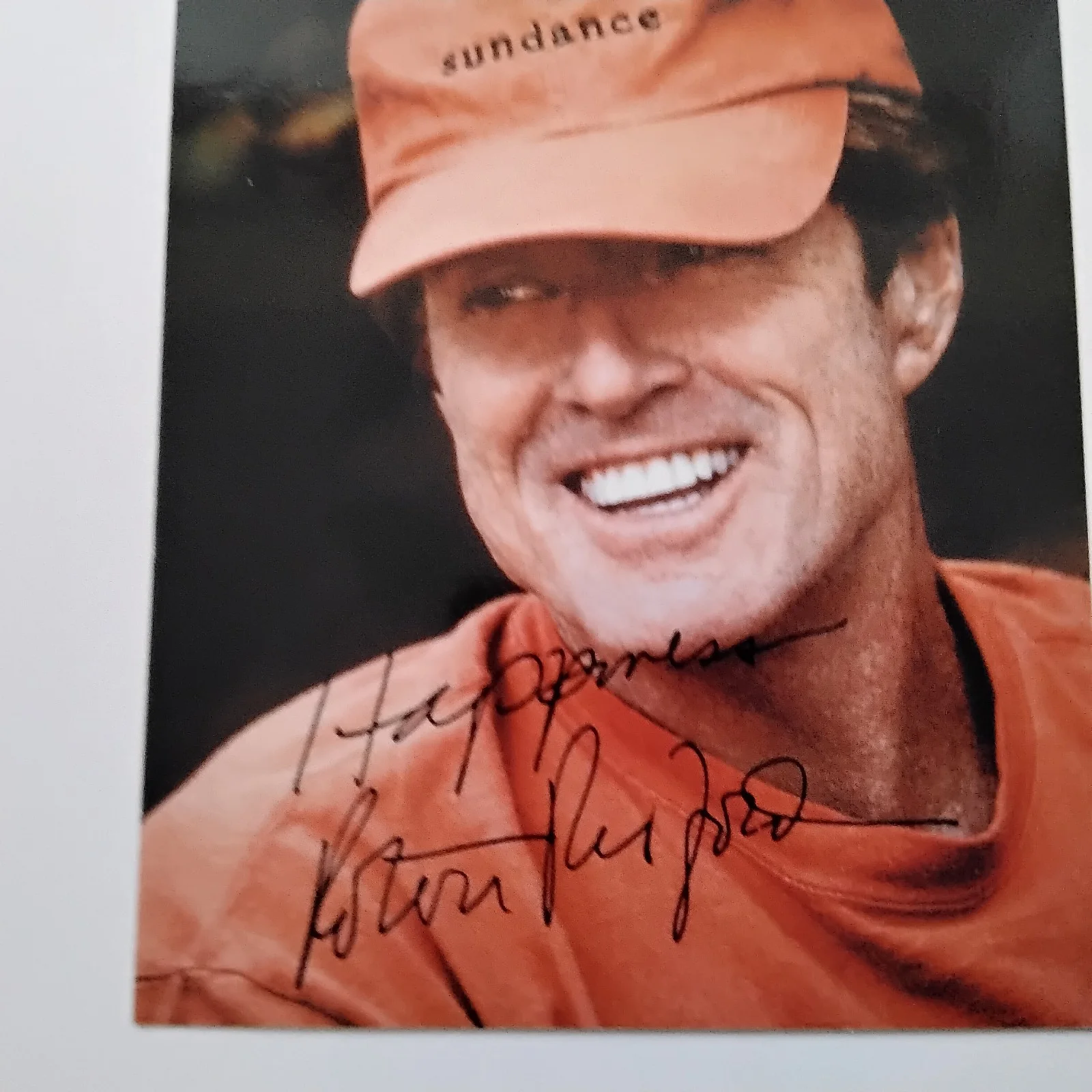 Robert Redford SIGNED Photo Movie Actor Way We Were The Sting Butch & Sundance, изображение 3