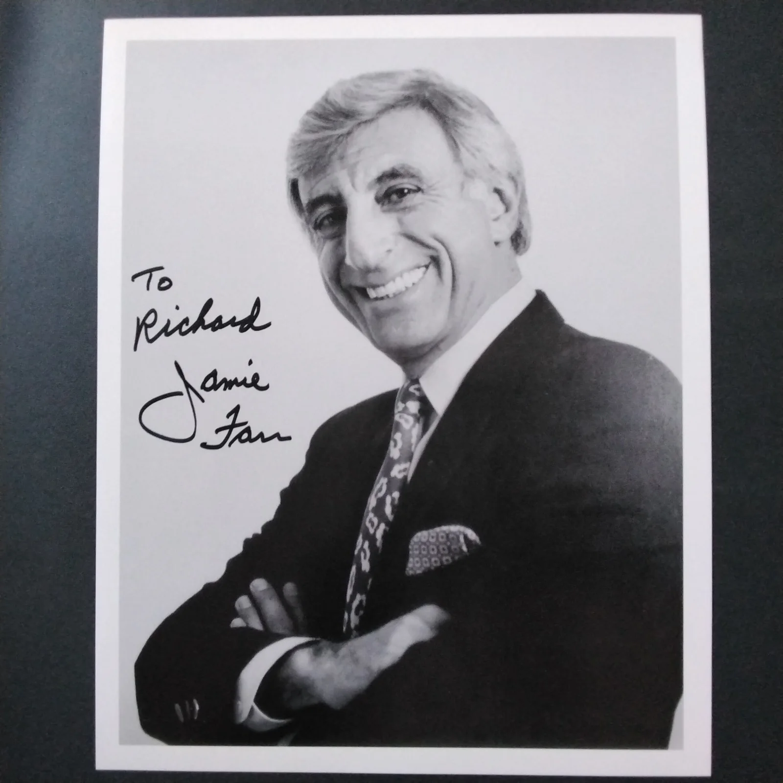 Jamie Farr SIGNED 8x10 Photo Movie TV Actor MASH Klinger Cannonball Run, изображение 2