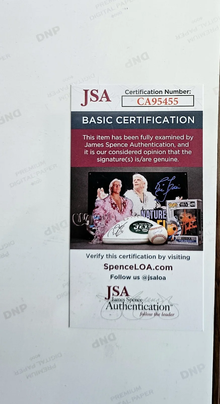 Paul Walter Hauser — Paul Walter Hauser Signed Embarrassment Inside Out 2 w/ JSA COA, image 3