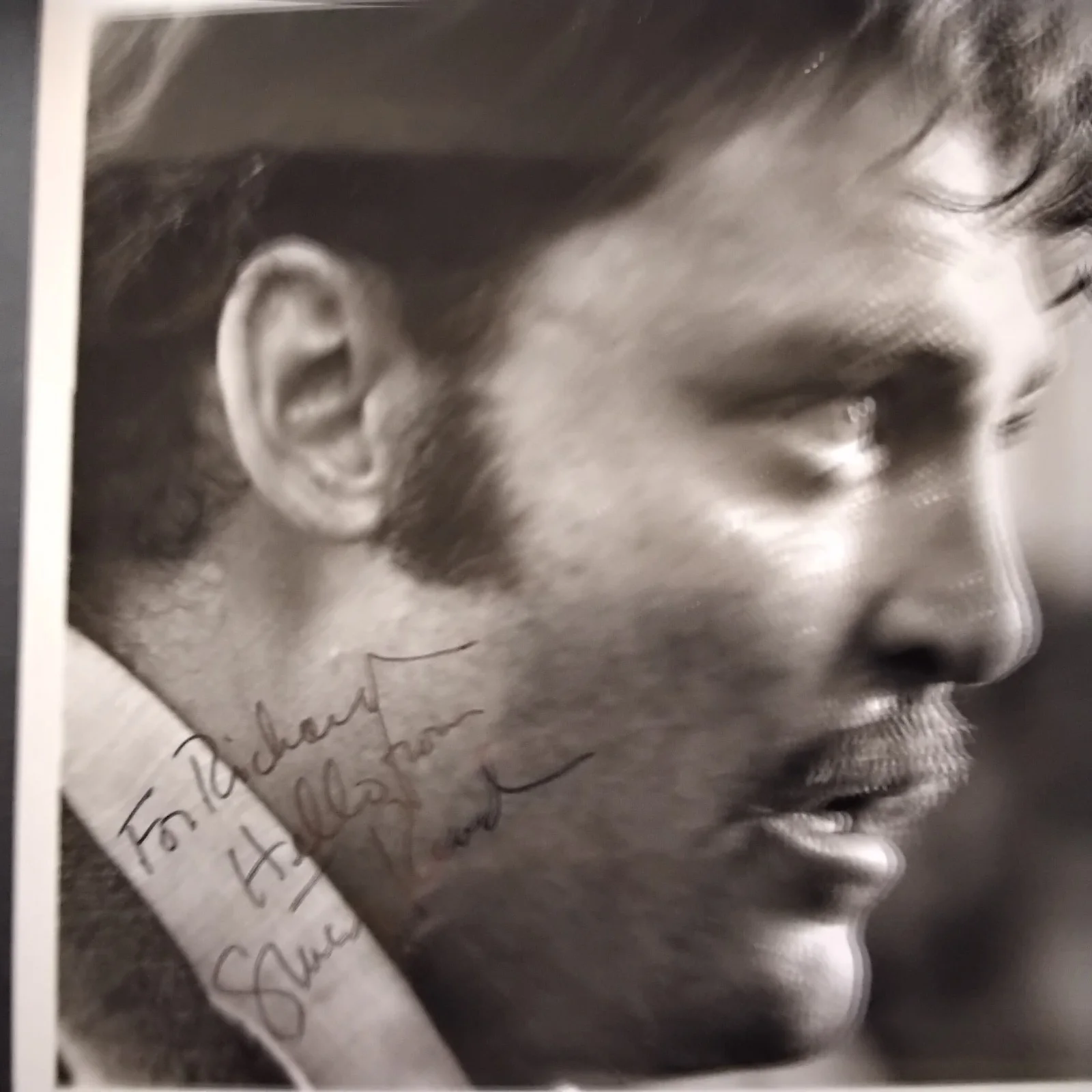 Stacy Keach SIGNED 1974 Photo Movie Actor Mike Hammer Fat City Titus Tough Guy, image 5