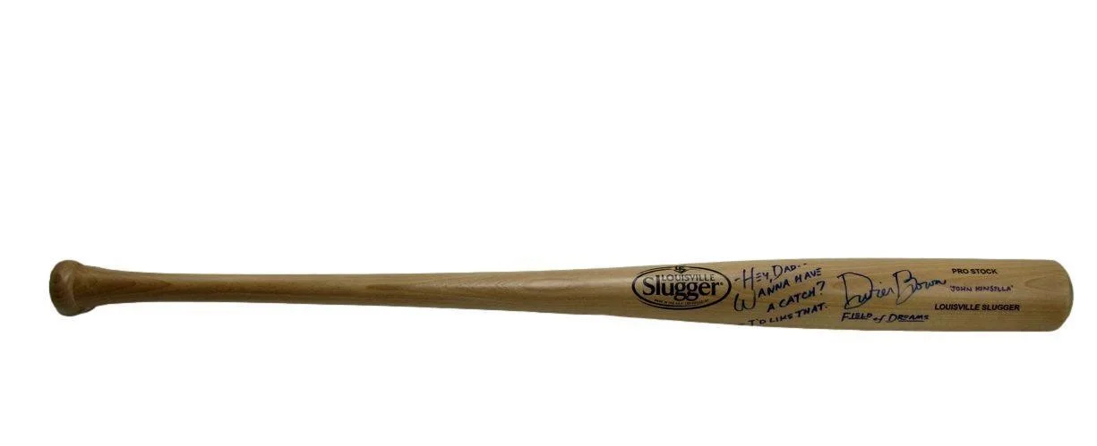 Dwier Brown Autographed Louisville Slugger Baseball Bat "Field of Dreams" JSA, изображение 3