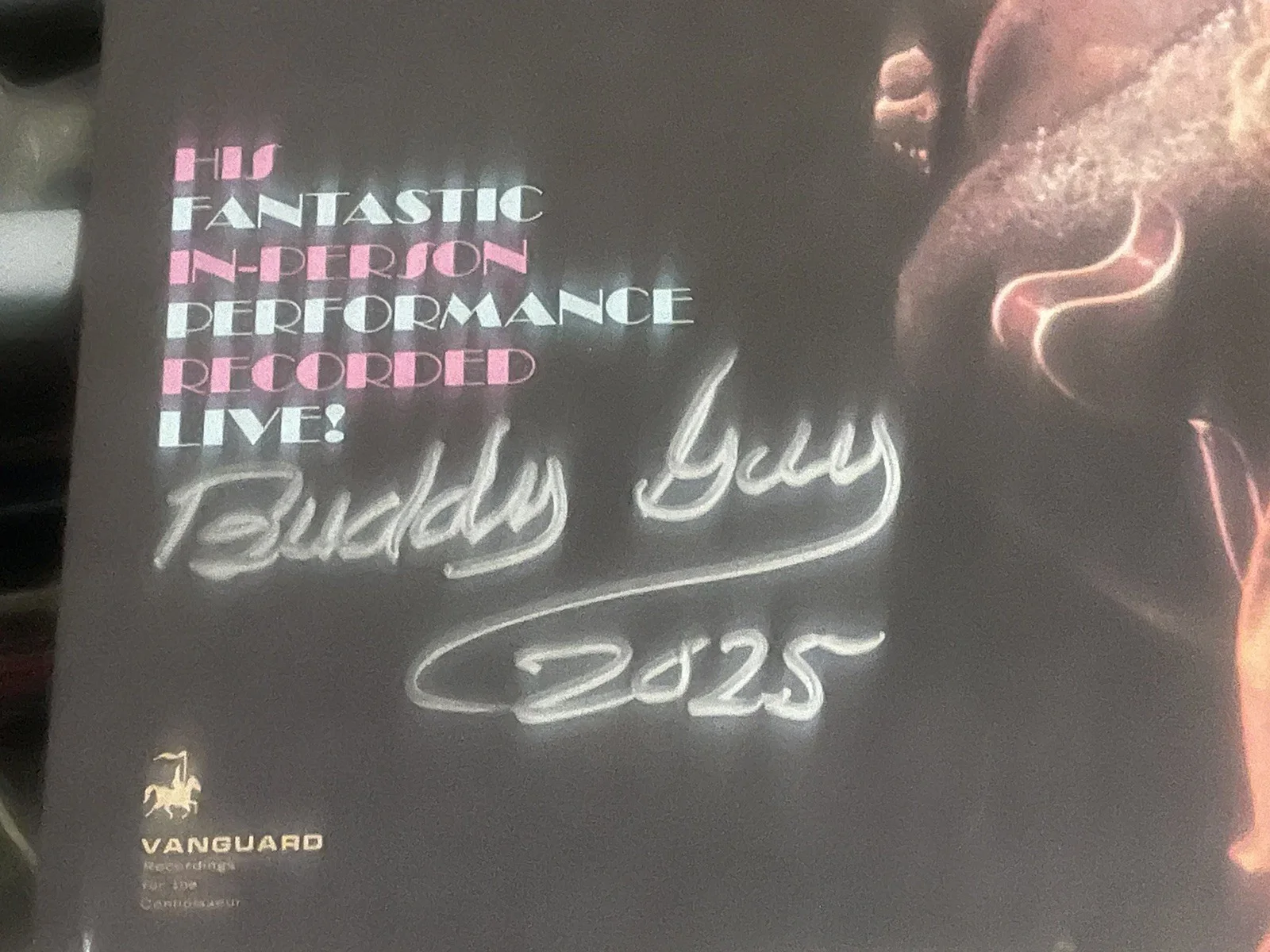 Buddy Guy Rare This Is Buddy Guy Live ￼Signed ￼Album, image 2