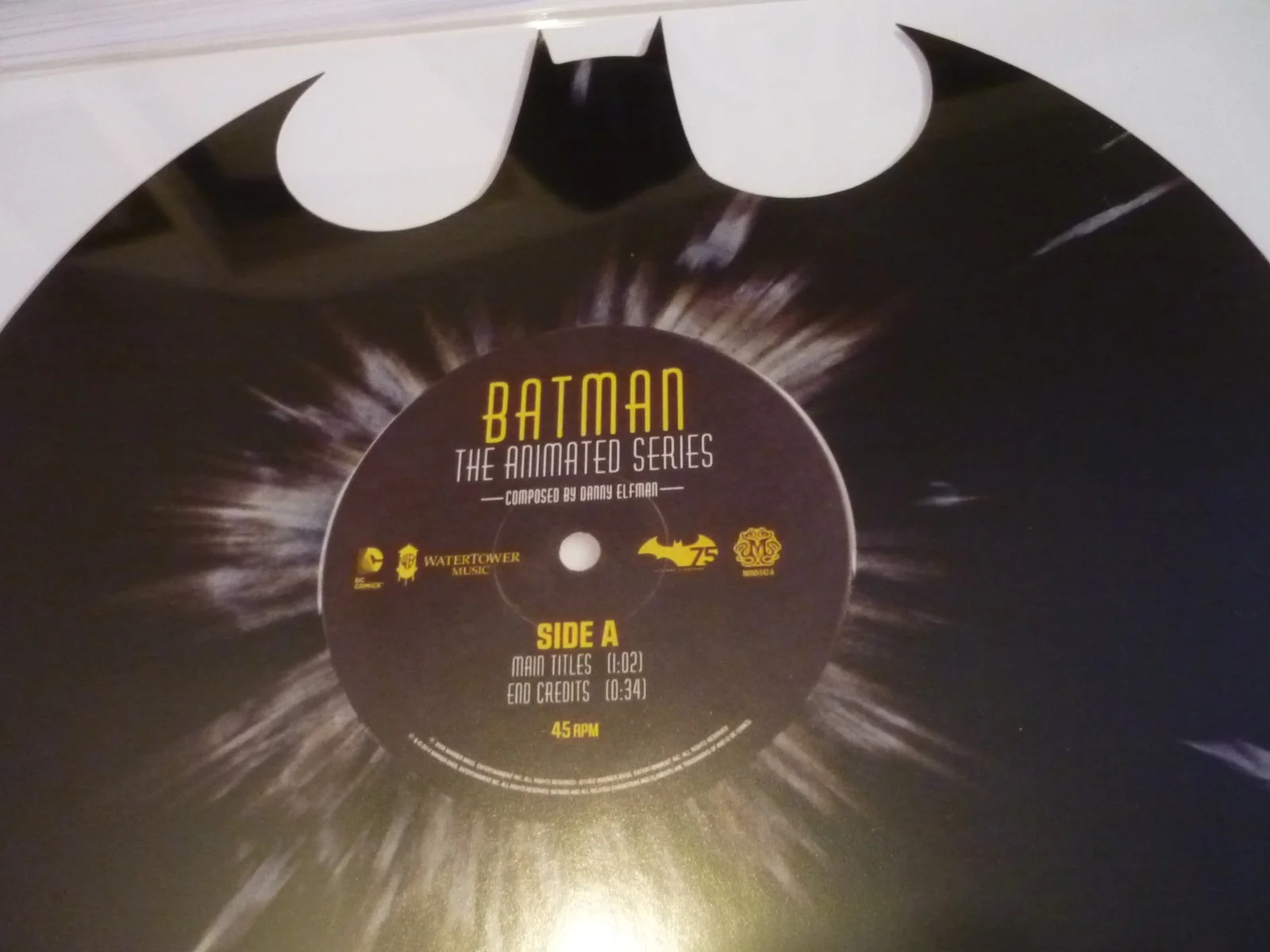 14x11 framed poster soundtrack artwork batman the animated series, изображение 2