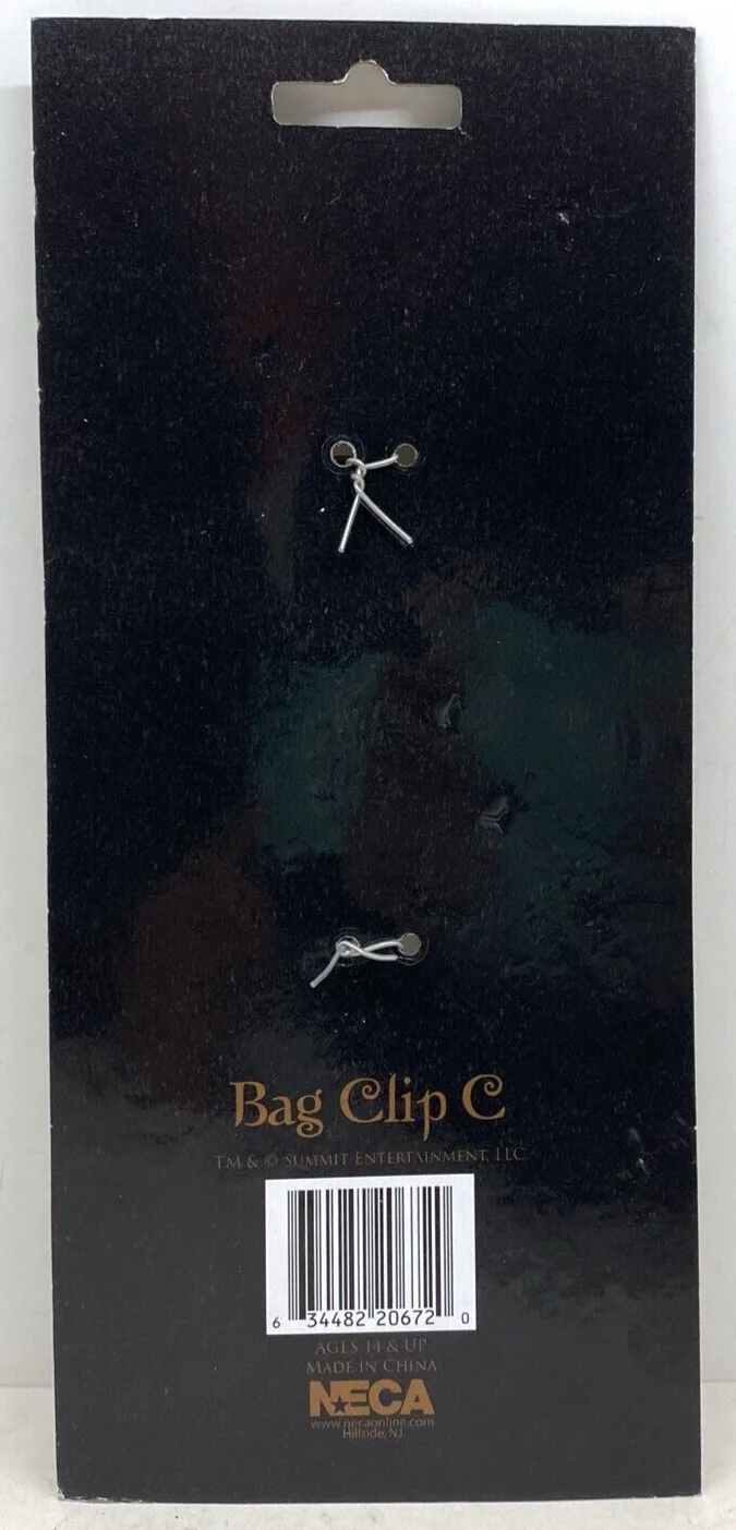 NEW MOON TWILIGHT SAGA BAG CLIP "C" WITH MYSTICAL CHARMS - MINT CARDED (001), image 4