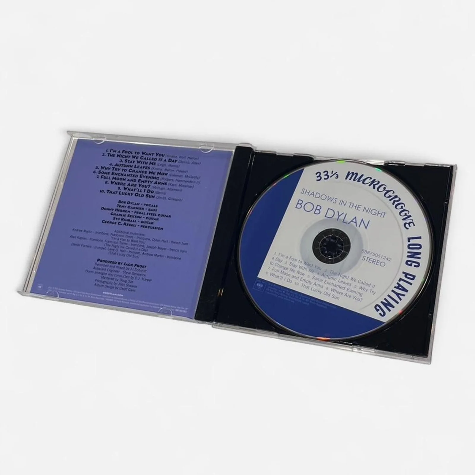 Bob Dylan – Shadows In The Night CD, image 4