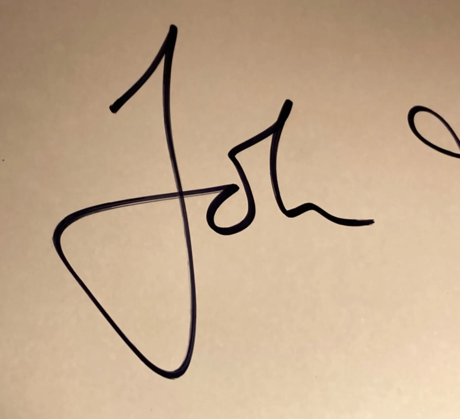 Hand SIGNED John Mulaney 11x8.5 Blank Photo Paper - Comedian Kid Gorgeous, image 4