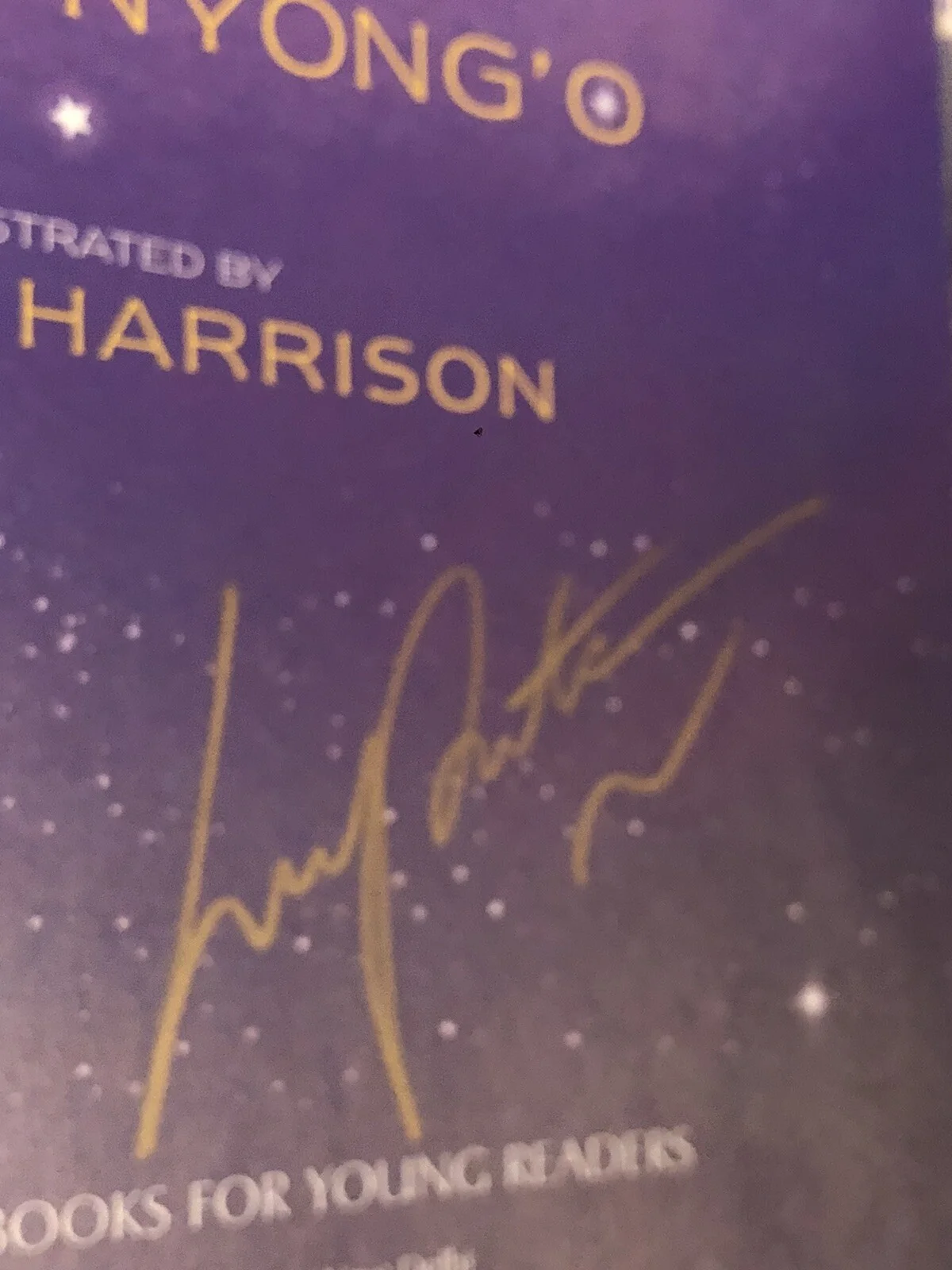Lupita Nyong'o — Lupita Nyong'o SIGNED Sulwe hardcover children book autographed 1st Print Nyongo, изображение 4
