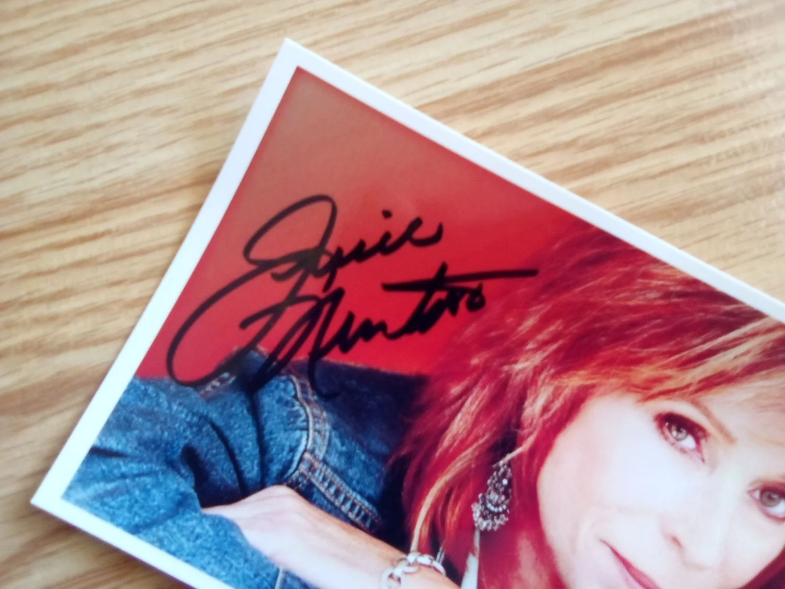 JUICE NEWTON Singer Angel of the Morning Heartache SIGNED AUTOGRAPHED 4x6 Photo, изображение 2