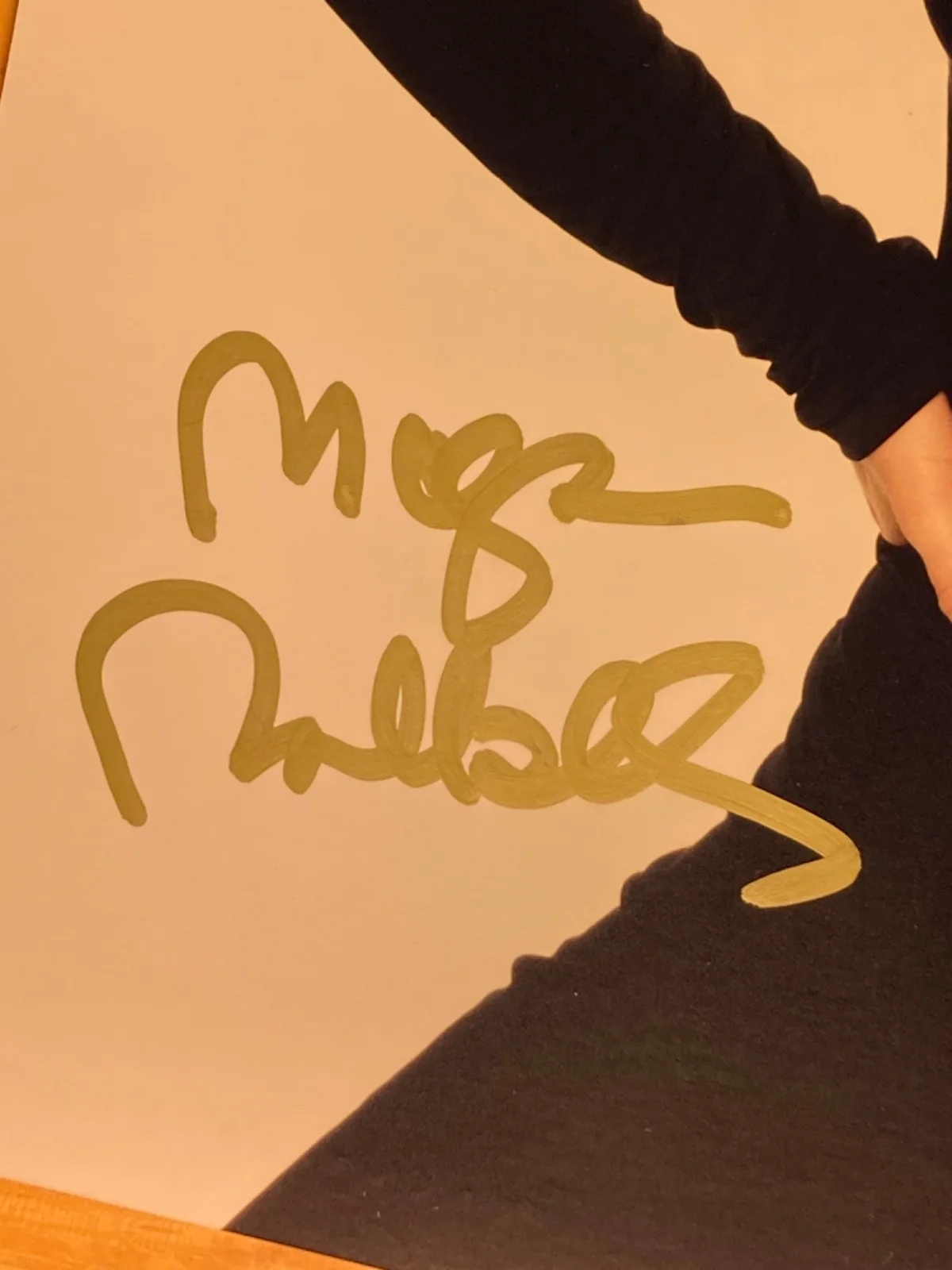 Hand SIGNED Megan Mullally 8x10 Photo - Will & Grace, etc, изображение 3