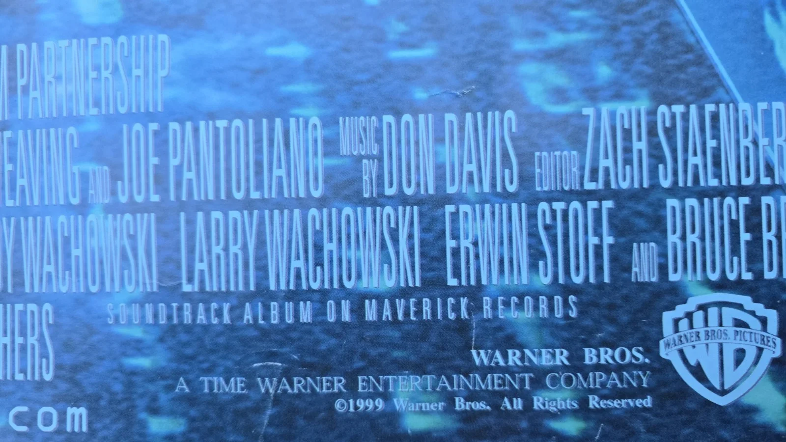 The Matrix 1999 Original UK Quad Poster 76x101.5cm, image 2