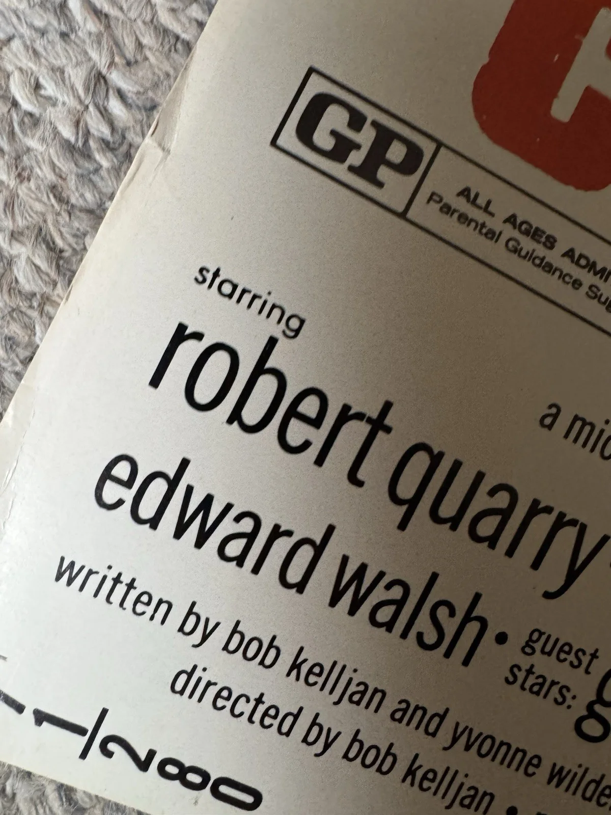 Robert Quarry — Robert Quarry Signed The Return Of Count Yorga Movie Poster 14x36 Autograph PSA, image 4