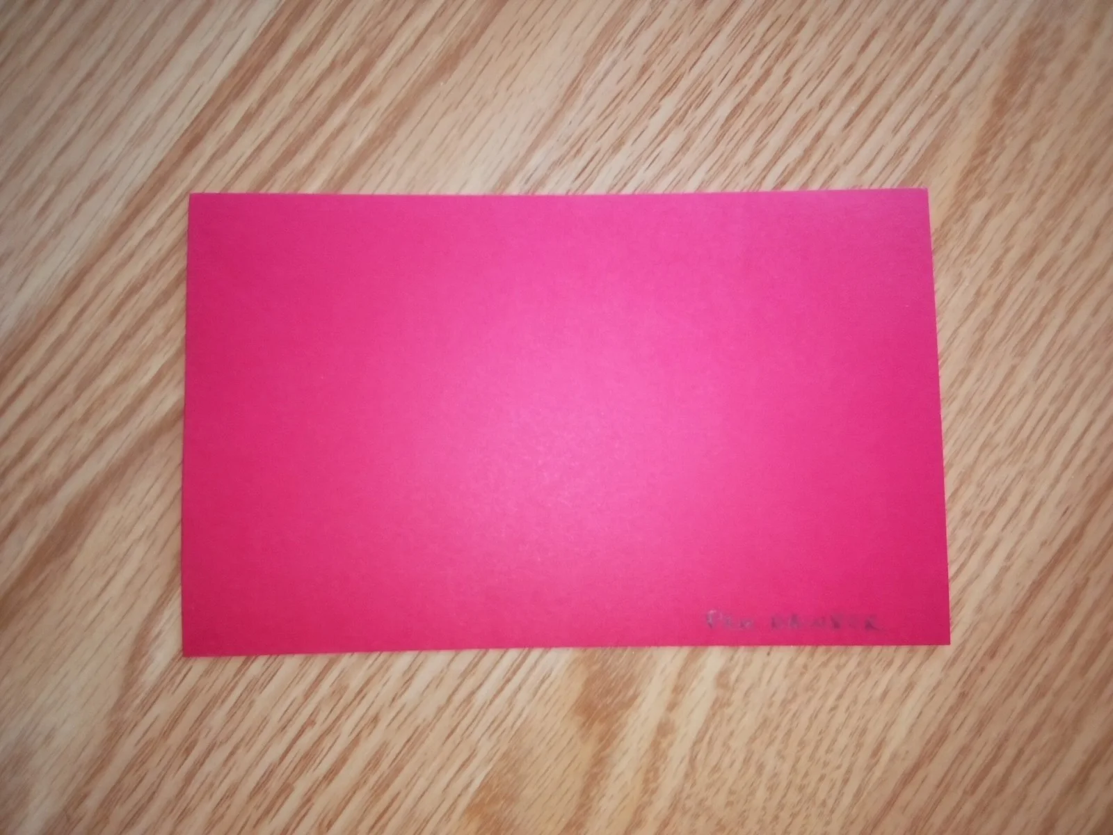 Pam Dawber — Pam Dawber Autographed Signed 4x6 Red Index Card Mork + Mindy My Sister Sam NCIS, изображение 2