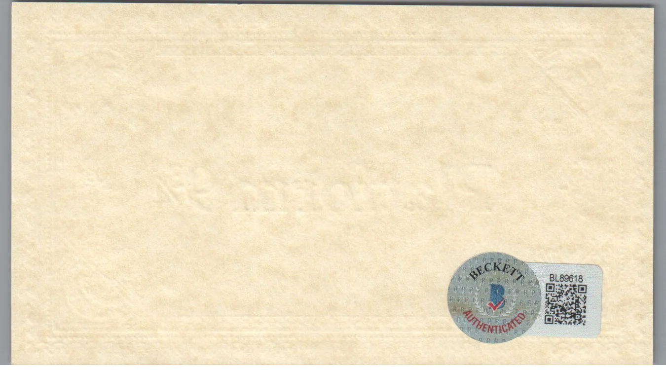 Daniel Radcliffe — Daniel Radcliffe Signed Autograph Harry Potter Train Ticket Beckett BAS, image 2