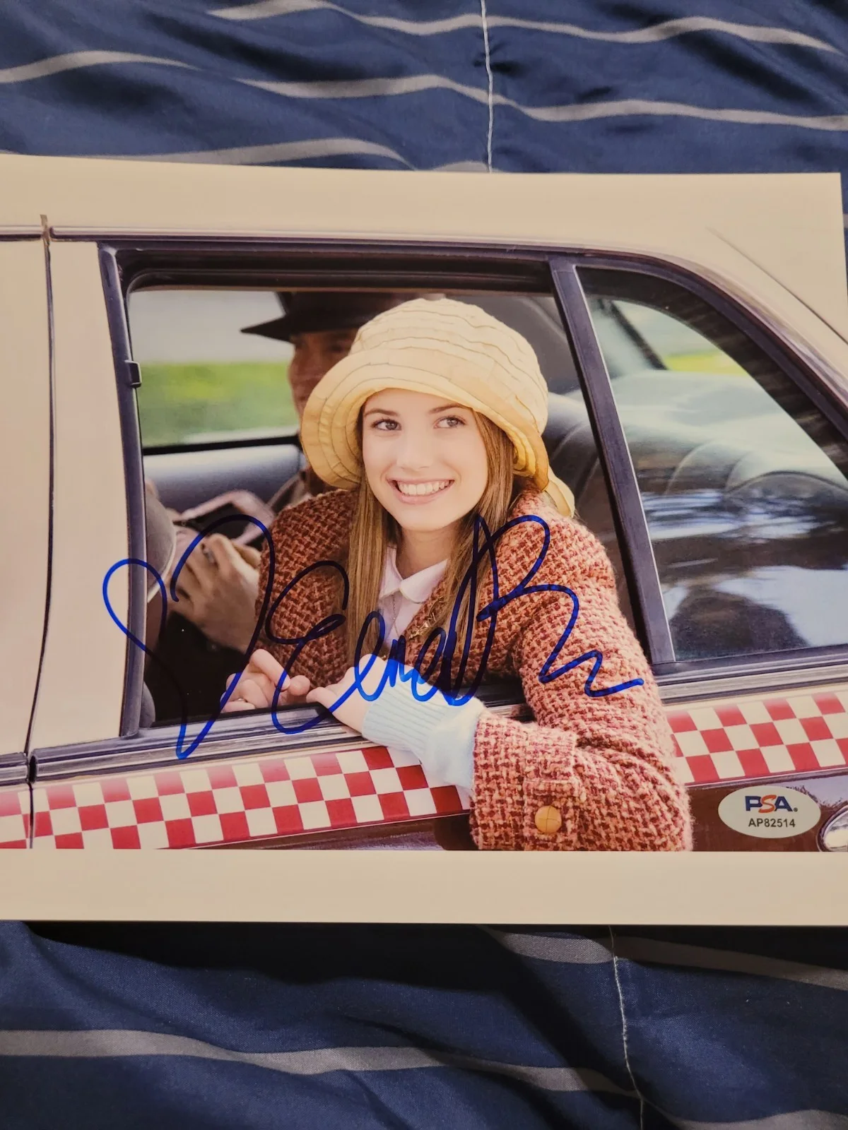 emma roberts — Emma Roberts Signed autograph 8x10 PSA COA Full Early Signature Nancy Drew, image 2