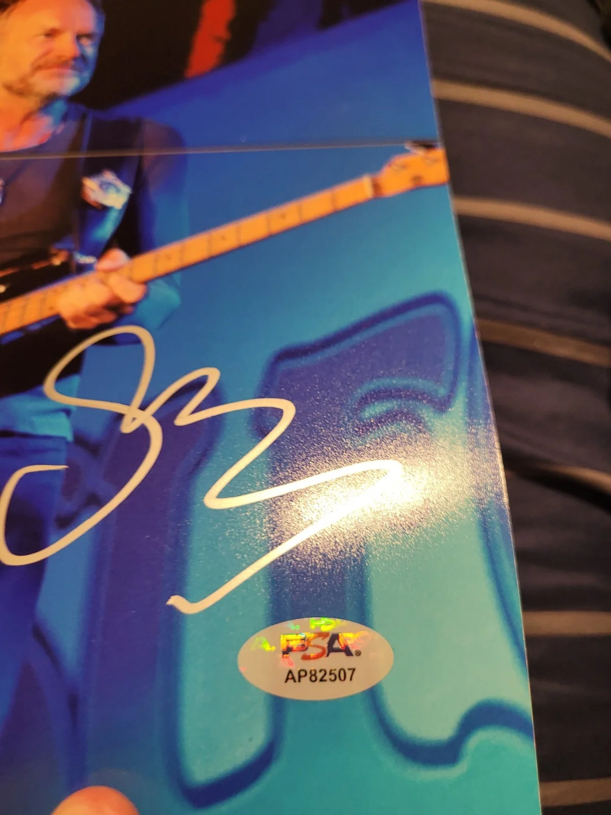 Sting The Police Signed autograph 8x10 PSA COA Legendary Copeland, image 5