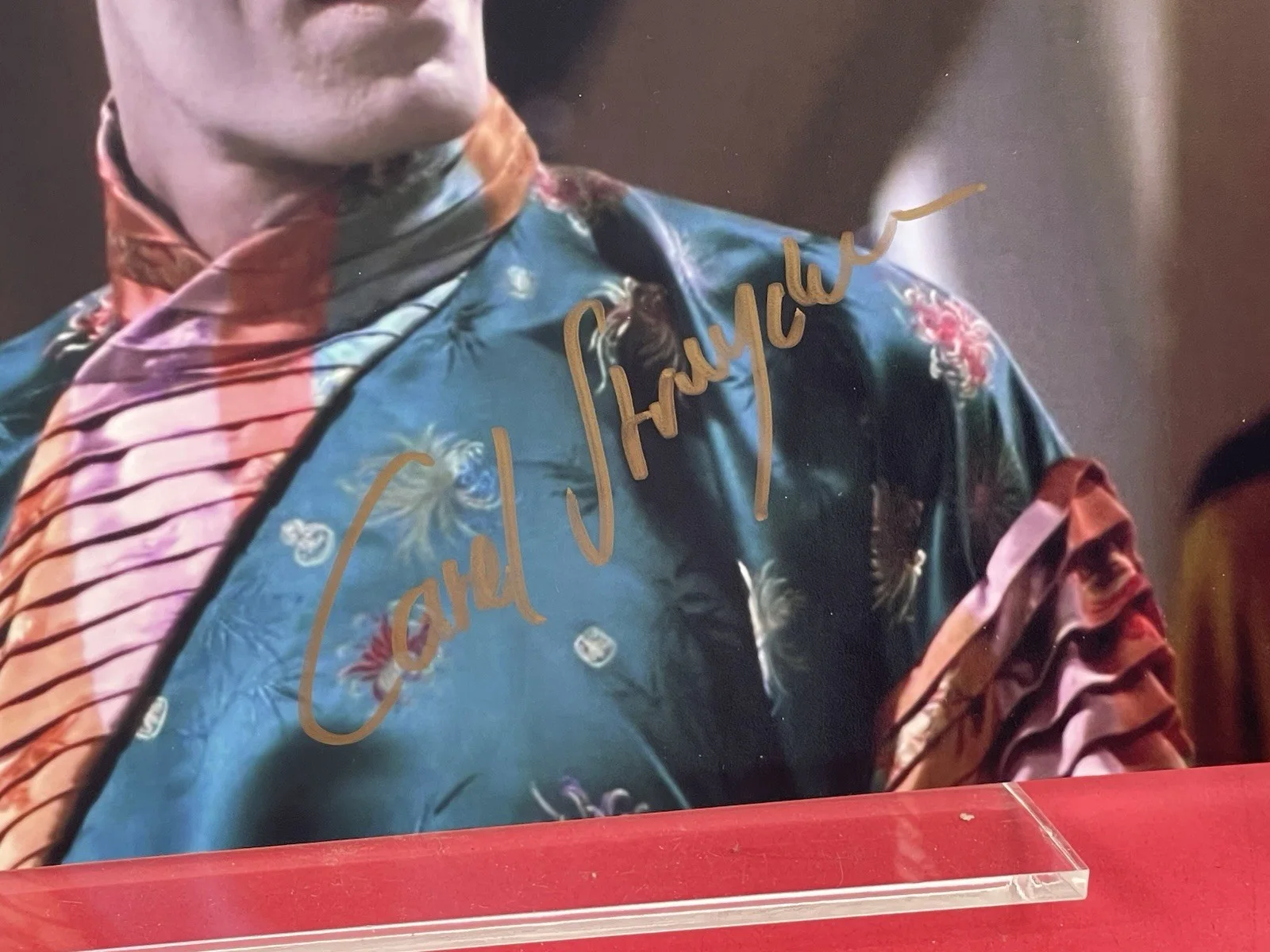 Star Trek , Carel Struycken hand signed 8x10 JSA Certified (#2), изображение 2