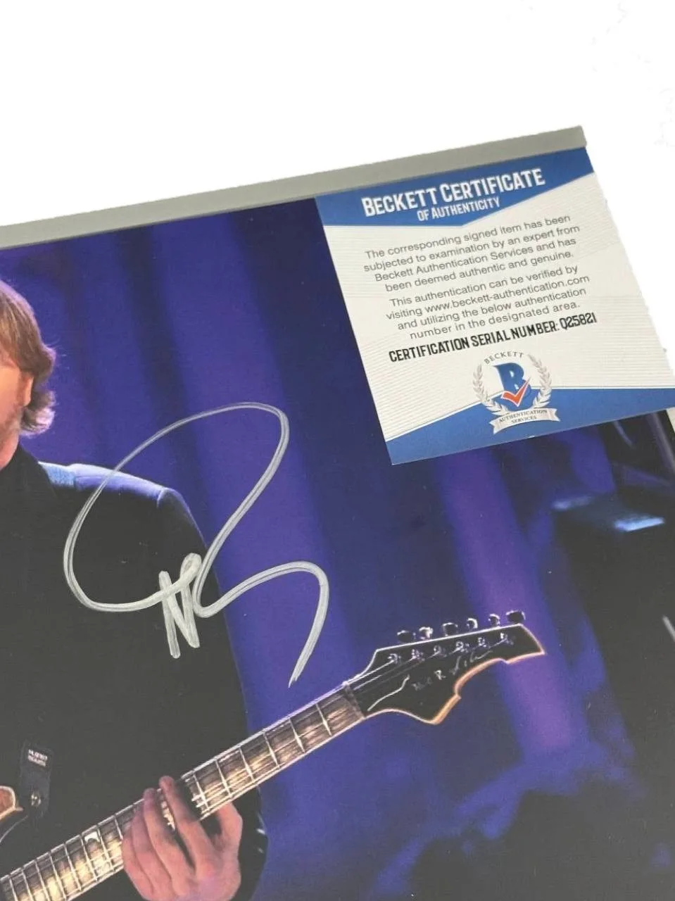 Trey Anastasio Signed PHOTO Autographed BAS COA, image 2