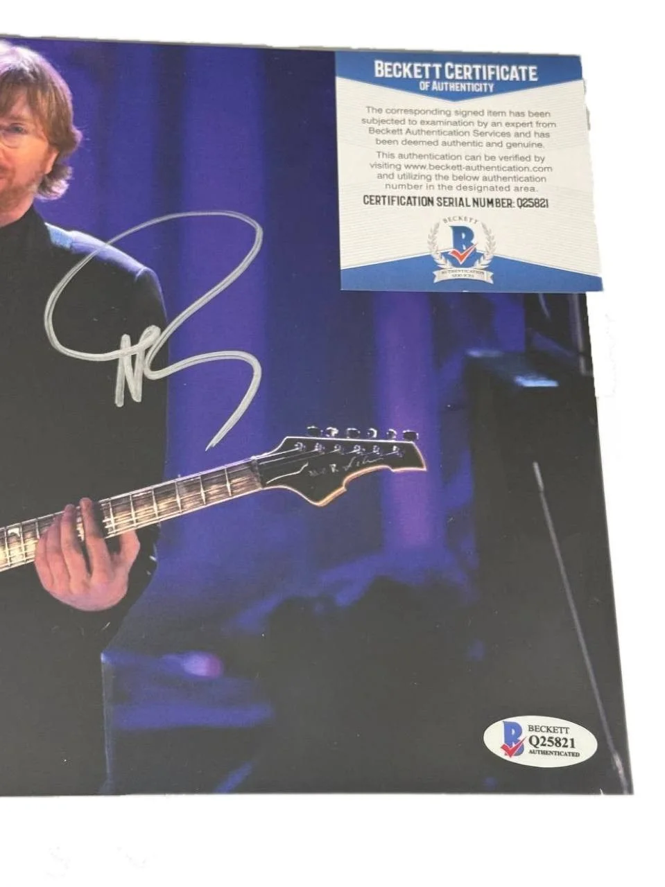 Trey Anastasio Signed PHOTO Autographed BAS COA, image 3