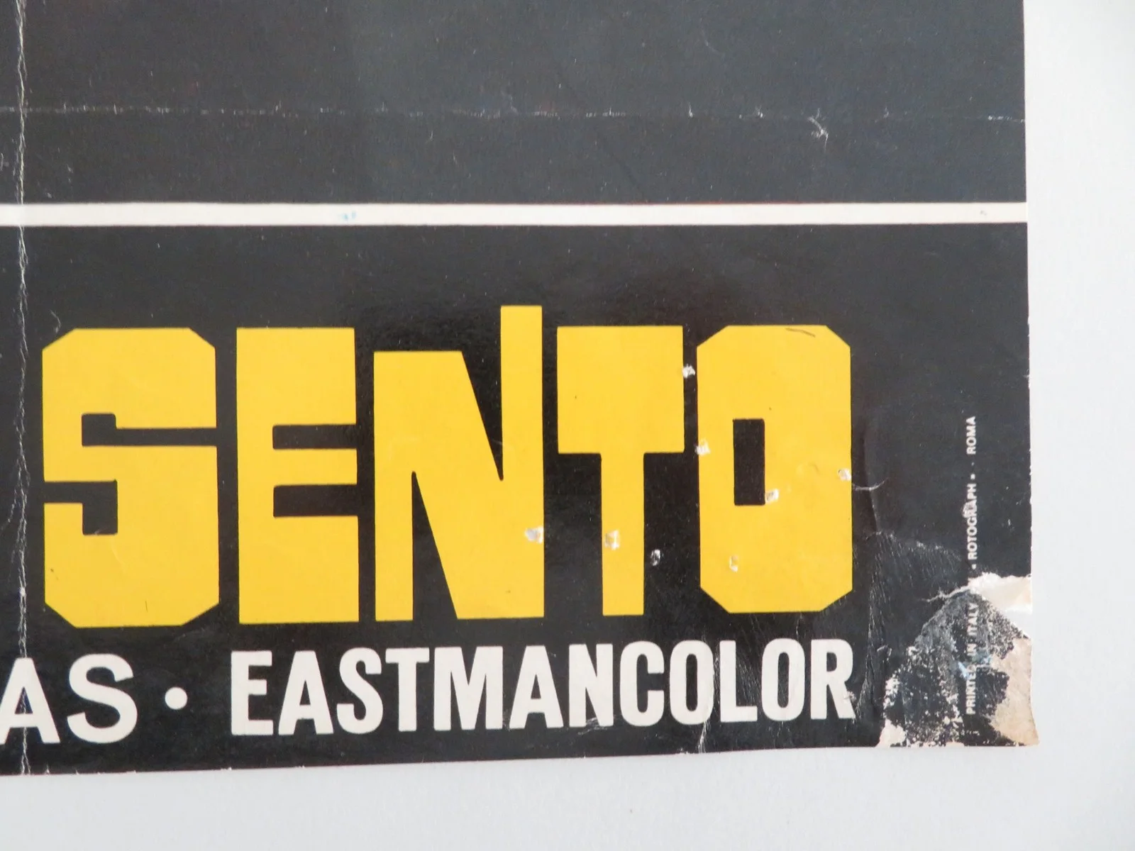 NEL BUIO NON TI VEDO MA TI SENTO - B ITALIAN FOTOBUSTA POSTER SANDRA JULIEN 1972, изображение 5