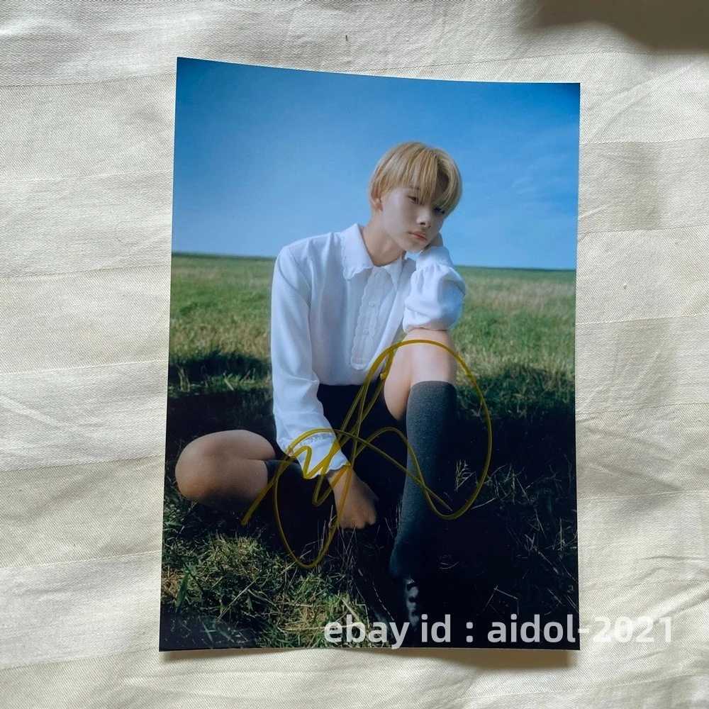 ENHYPEN NI KI NI-KI Autographed Signed Photo K-POP Collection 4*6 202512 #Nice, image 4