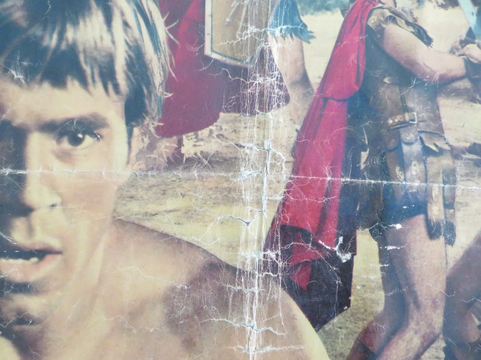 SPARTACUS AND THE TEN GLADIATORS ITALIAN FOTOBUSTA POSTER DAN VADIS LINE 1964, изображение 2