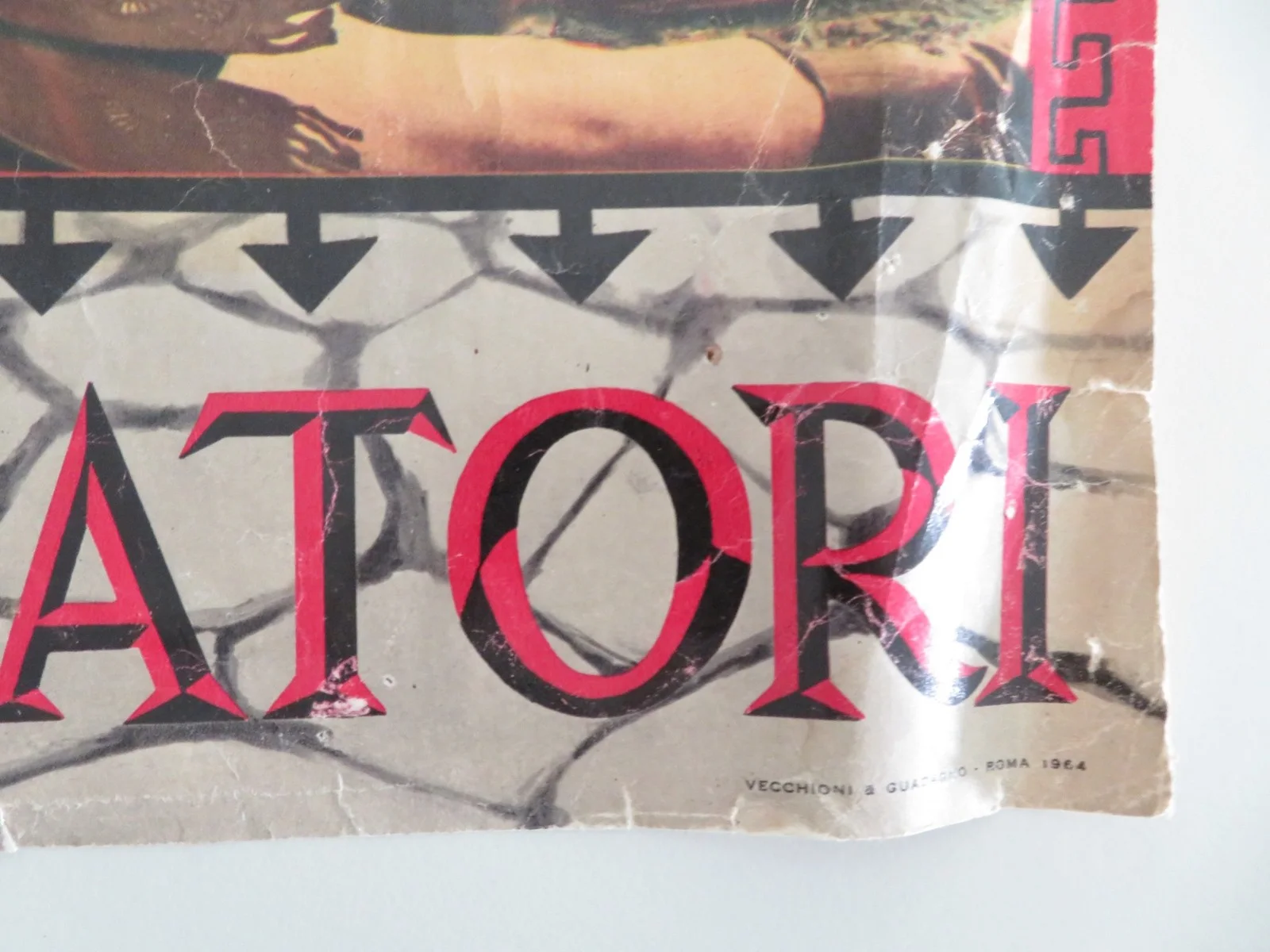 SPARTACUS AND THE TEN GLADIATORS ITALIAN FOTOBUSTA POSTER DAN VADIS LINE 1964, изображение 5