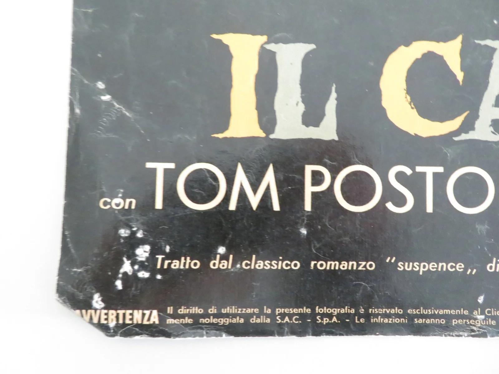 THE OLD DARK HOUSE - A ITALIAN FOTOBUSTA POSTER TOM POSTON ROBERT MORLEY 1963, изображение 4