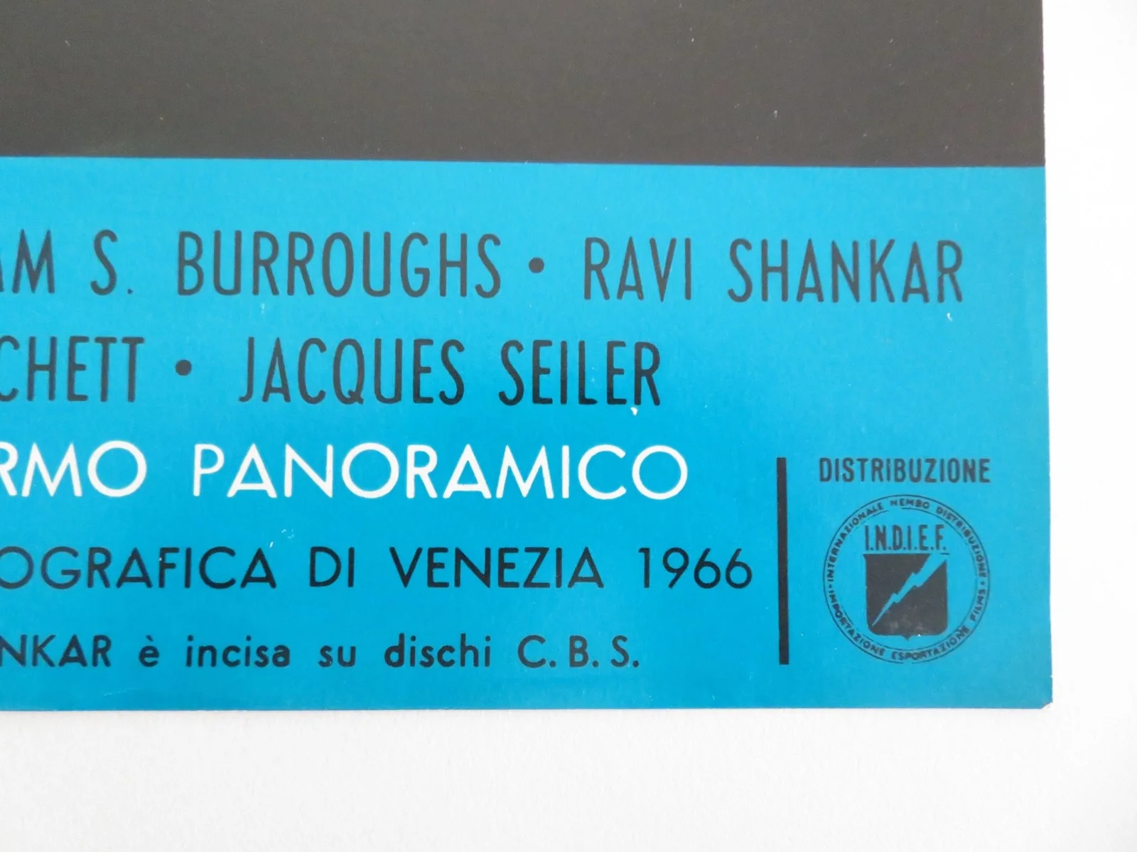 CHAPPAQUA - A ITALIAN FOTOBUSTA POSTER CONRAD ROOKS JEAN-LOUIS BURROUGHS 1968, изображение 5