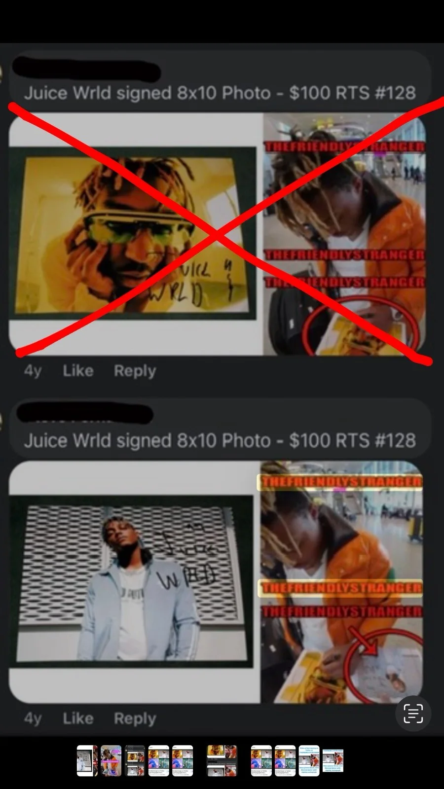 Juice WRLD Signed Autographed 8x10 PSA/DNA Authenticated Photo Proof, image 5