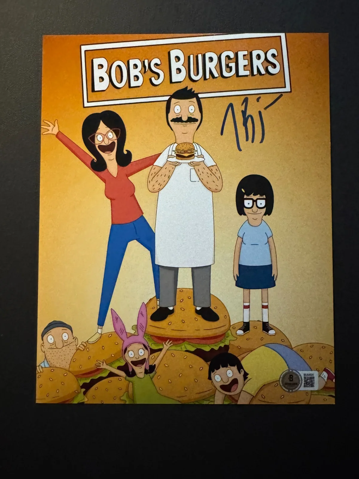 H. Jon Benjamin — H. Jon Benjamin Rare autographed signed Bob's Burgers 8x10 photo Beckett BAS coa